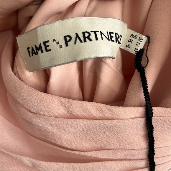 NWT Fame and Partners Light Pink Mini Formal Cocktail Dress - Picture 6 of 10